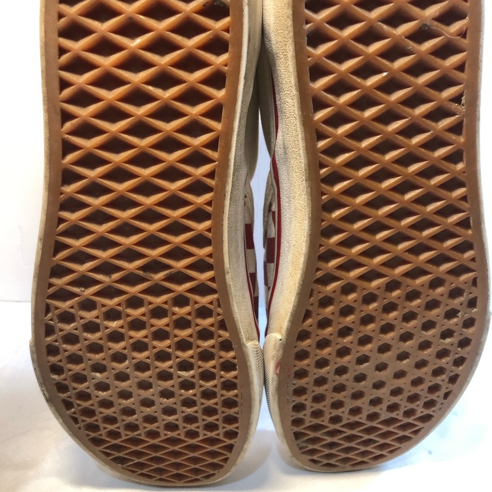 Vans Checkerboard Sneakers, used condition Men’s 7.5 Women’s 9 - Picture 9 of 14